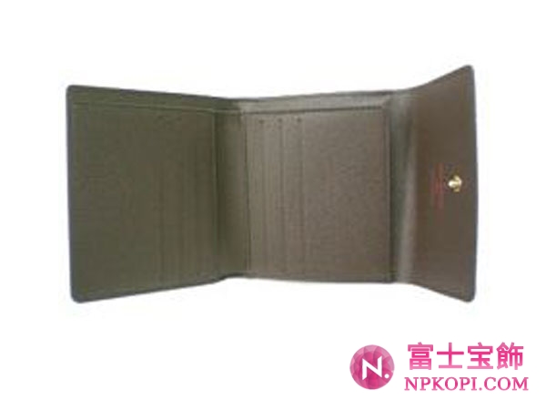(LOUIS VUITTON)ルイヴィトン ブランドコピー ダミエ財布 Wホック ポルトフォイユエリーズ N61654